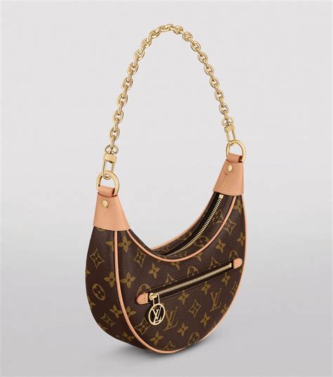 louis vuitton curved bag|louis vuitton loop monogram bag.